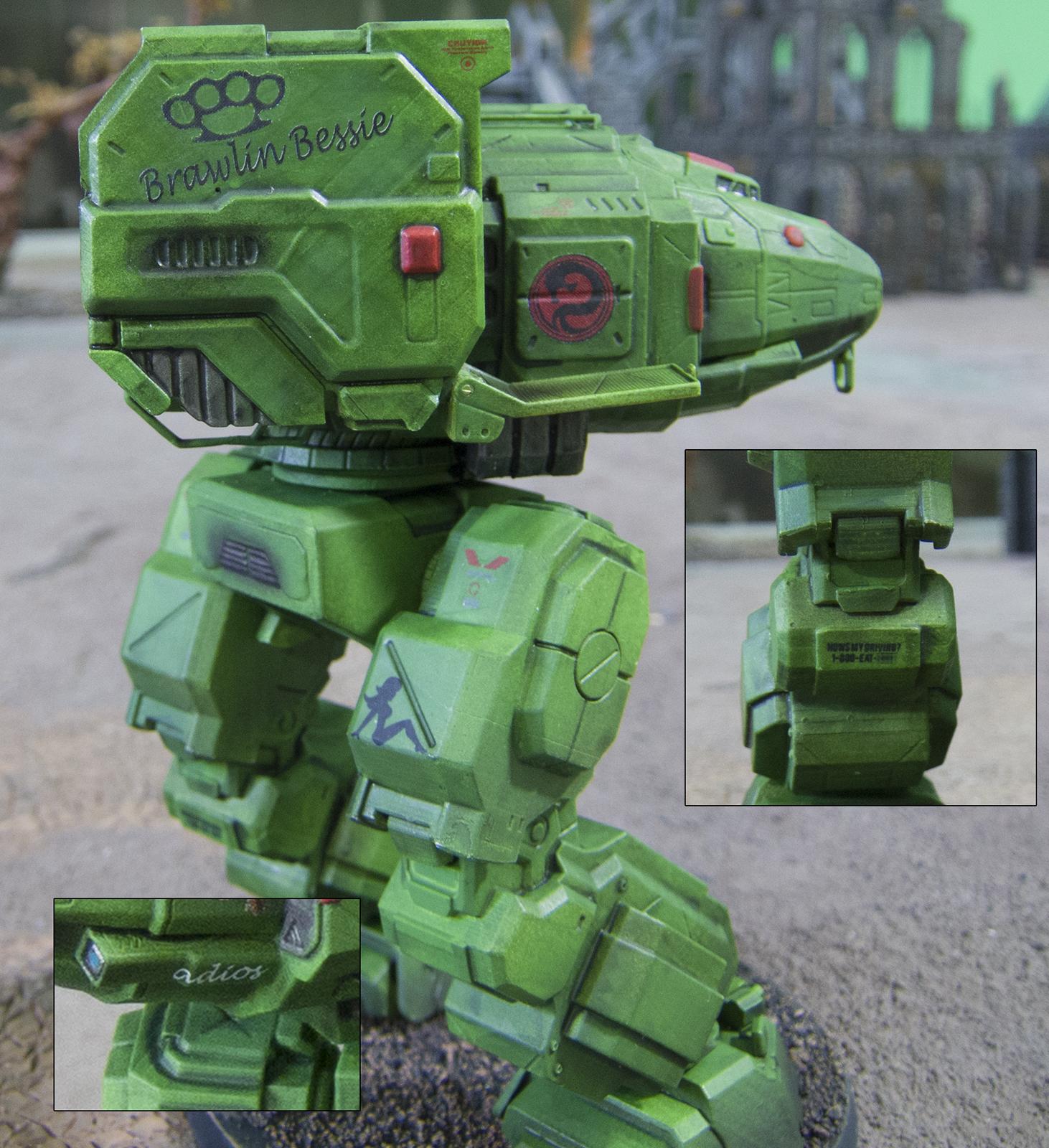 3d Printed Battlemech Stalker Assault Mech Forum Dakkadakka